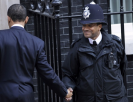 You won't see this photo on CNN. Everyone is too busy showing the Queen being touched. This was a moment of 